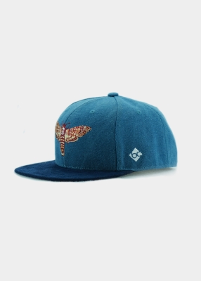 Nachtfalter - dunkelblau (Snapback)